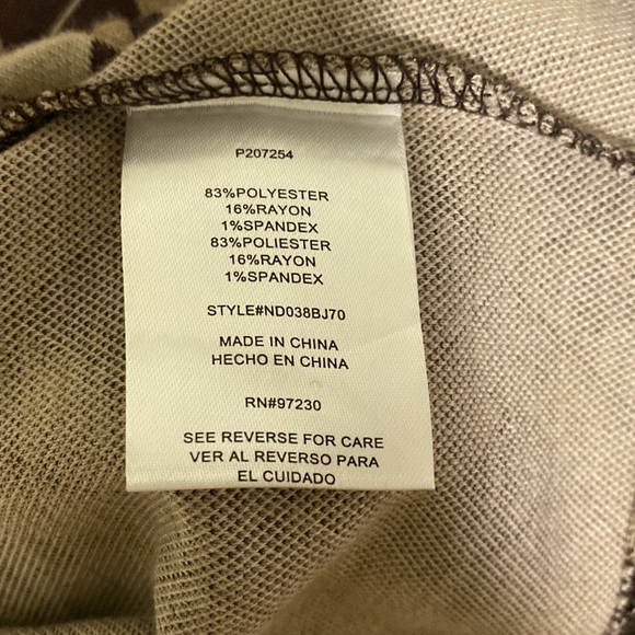 Madden NYC Women's Sleeveless V-Neck Polo Dress - Picture 4 of 4